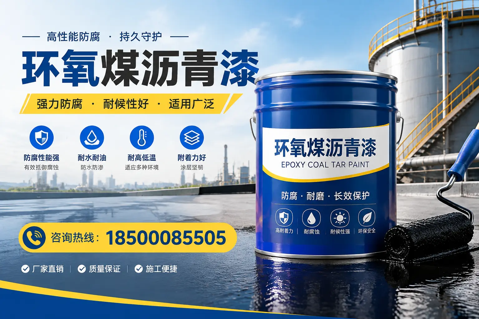 环氧煤沥青漆的储存与运输注意事项,怒江企业须知